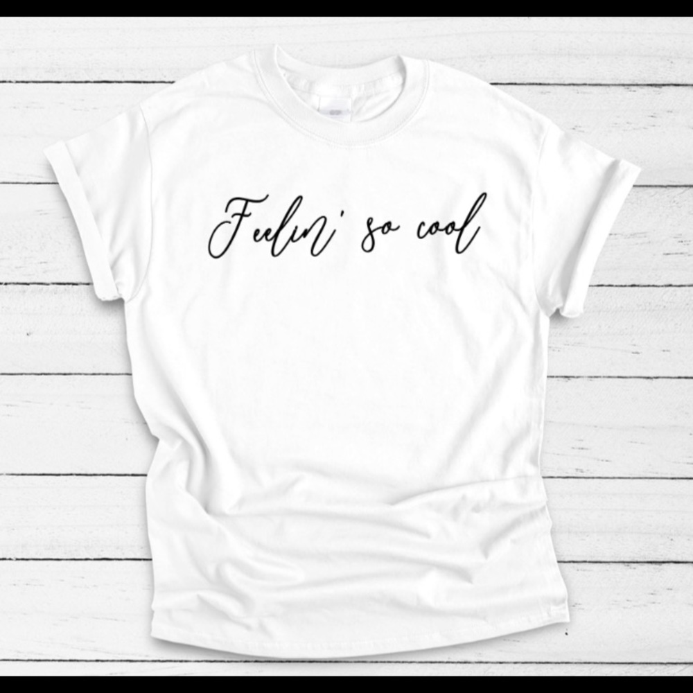 Jonas Brothers Feelin so Cool feeling T-shirt